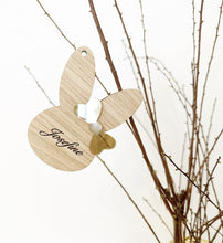 Indlæs billede til gallerivisning Kanin m. navn & sløjfe