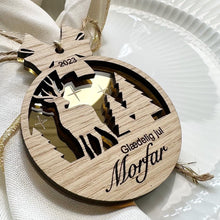 Indlæs billede til gallerivisning Julekugle m. sløjfe