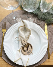 Indlæs billede til gallerivisning Julekugle m. sløjfe