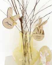 Indlæs billede til gallerivisning Kanin m. navn & sløjfe