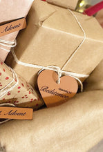 Indlæs billede til gallerivisning Julehjerte - Læder