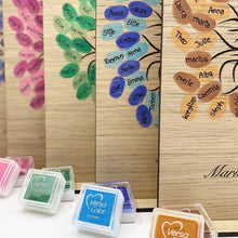 Indlæs billede til gallerivisning Fingeraftryks tavle - Livets træ