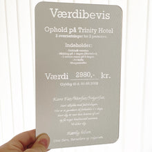 Indlæs billede til gallerivisning Værdibevis