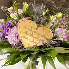 Indlæs billede til gallerivisning Ophæng - Hjerte m. valgfri tekst