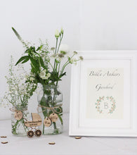 Indlæs billede til gallerivisning Borddekoration - Barnevogn m. gravering