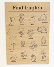 Indlæs billede til gallerivisning Tavle - Frugt