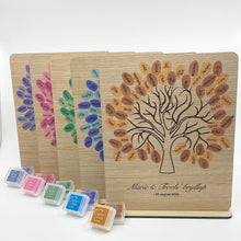 Indlæs billede til gallerivisning Fingeraftryks tavle - Livets træ