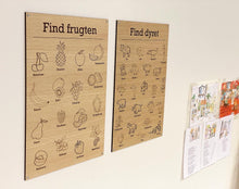 Indlæs billede til gallerivisning Tavle - Frugt