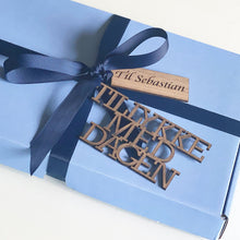 Indlæs billede til gallerivisning Manilamærke m. gravering