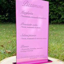 Indlæs billede til gallerivisning Menukort