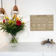 Indlæs billede til gallerivisning Opgavetavle m. navn