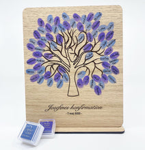 Indlæs billede til gallerivisning Fingeraftryks tavle - Livets træ