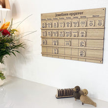 Indlæs billede til gallerivisning Opgavetavle m. navn