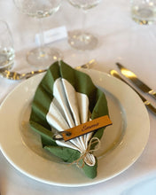 Indlæs billede til gallerivisning Bordkort - Læder m. nøglering