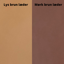 Indlæs billede til gallerivisning Bordkort - Læder m. nøglering