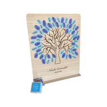 Indlæs billede til gallerivisning Fingeraftryks tavle - Livets træ
