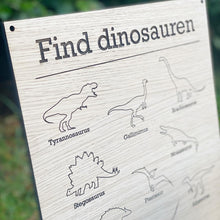 Indlæs billede til gallerivisning Tavle - Dinosaurer