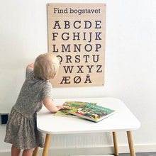 Indlæs billede til gallerivisning Tavle - Bogstaver