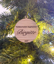 Indlæs billede til gallerivisning Julekugle - Verdens bedste dagplejemor