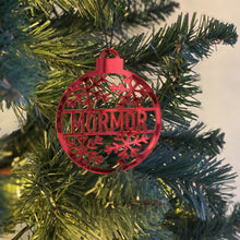 Indlæs billede til gallerivisning Julekugle m. tekst