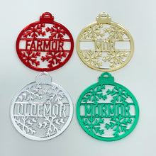 Indlæs billede til gallerivisning Julekugle m. tekst