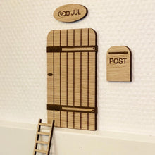 Indlæs billede til gallerivisning Nissedør m. tilbehør