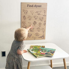 Indlæs billede til gallerivisning Tavle - Dyr