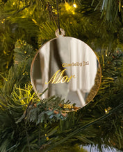 Indlæs billede til gallerivisning Julekugle m. gravering